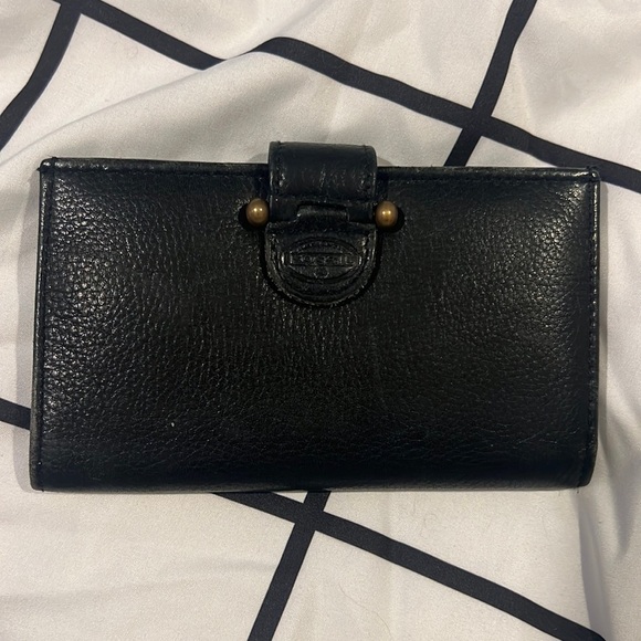 Fossil Genuine Leather Trifold Wallet - Picture 1 of 6